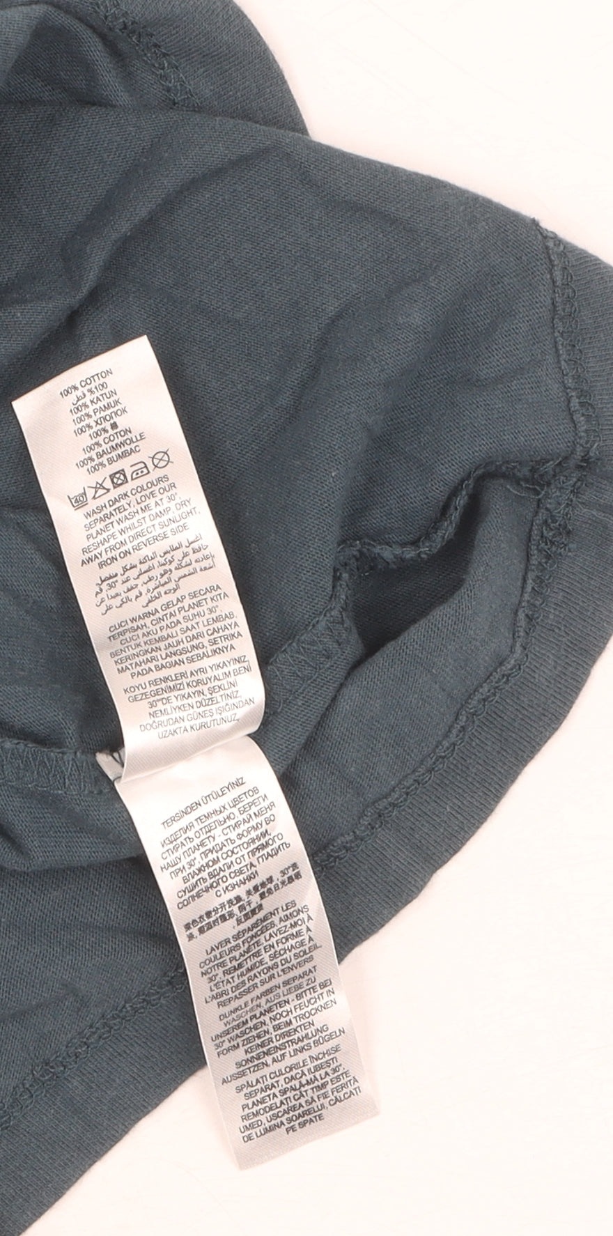 Bon Prix Men's Blue XL Crew Neck T-Shirt