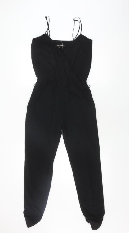River Island Women's Black Jumpsuit, Size 6