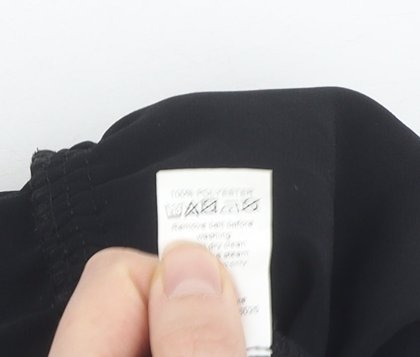 River Island Women's Black Jumpsuit, Size 6