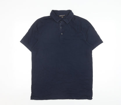 Unisex Adults UK Size M Michael Kors Blue  Polo