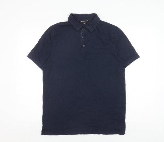 Unisex Adults UK Size M Michael Kors Blue  Polo