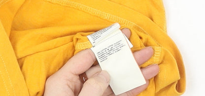 Superdry Men's Yellow Graphic Sleeveless T-Shirt S