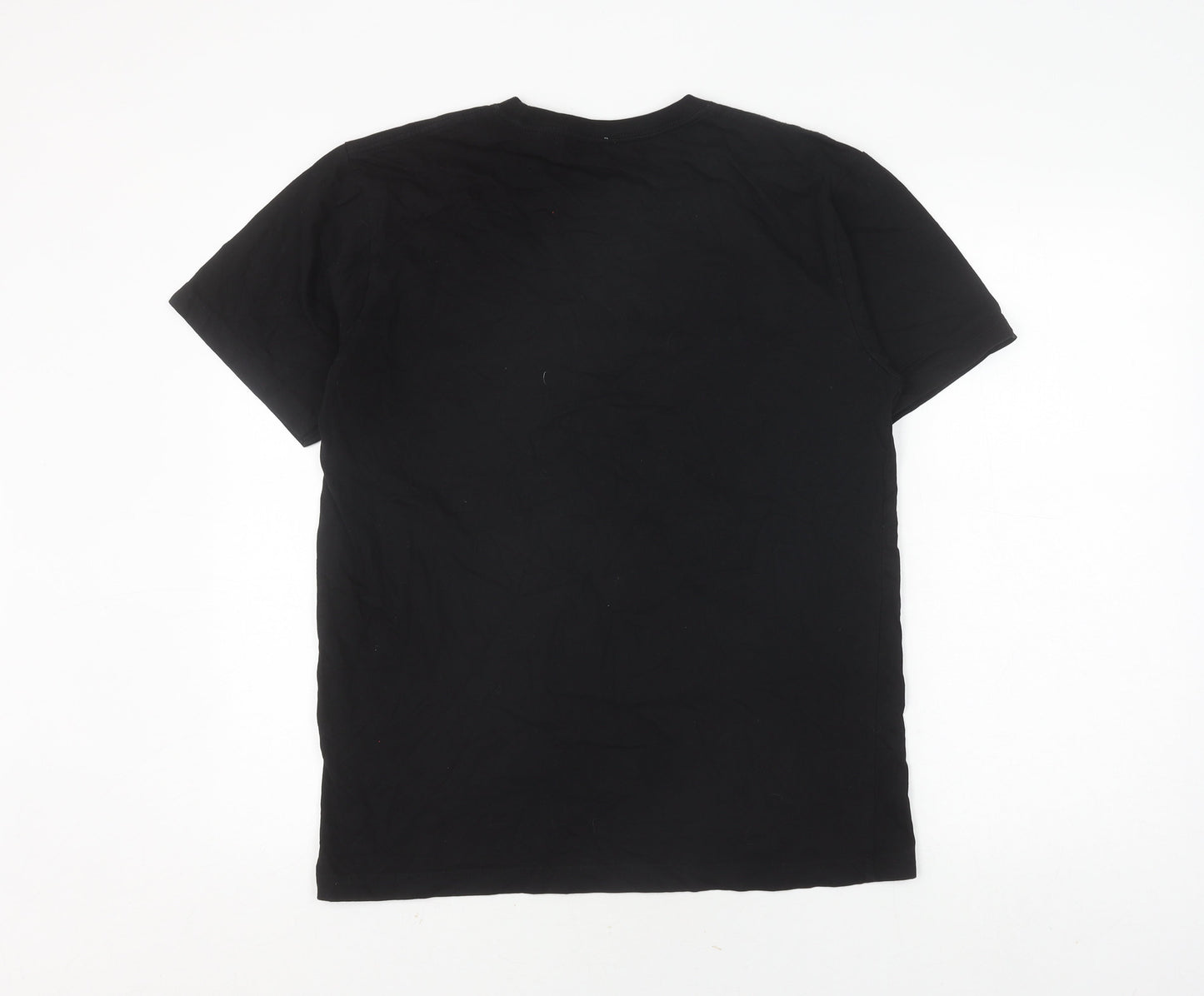 Blakläder Men's Black Cotton T-Shirt Size L