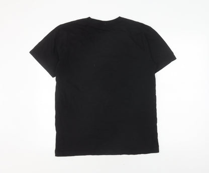Blakläder Men's Black Cotton T-Shirt Size L