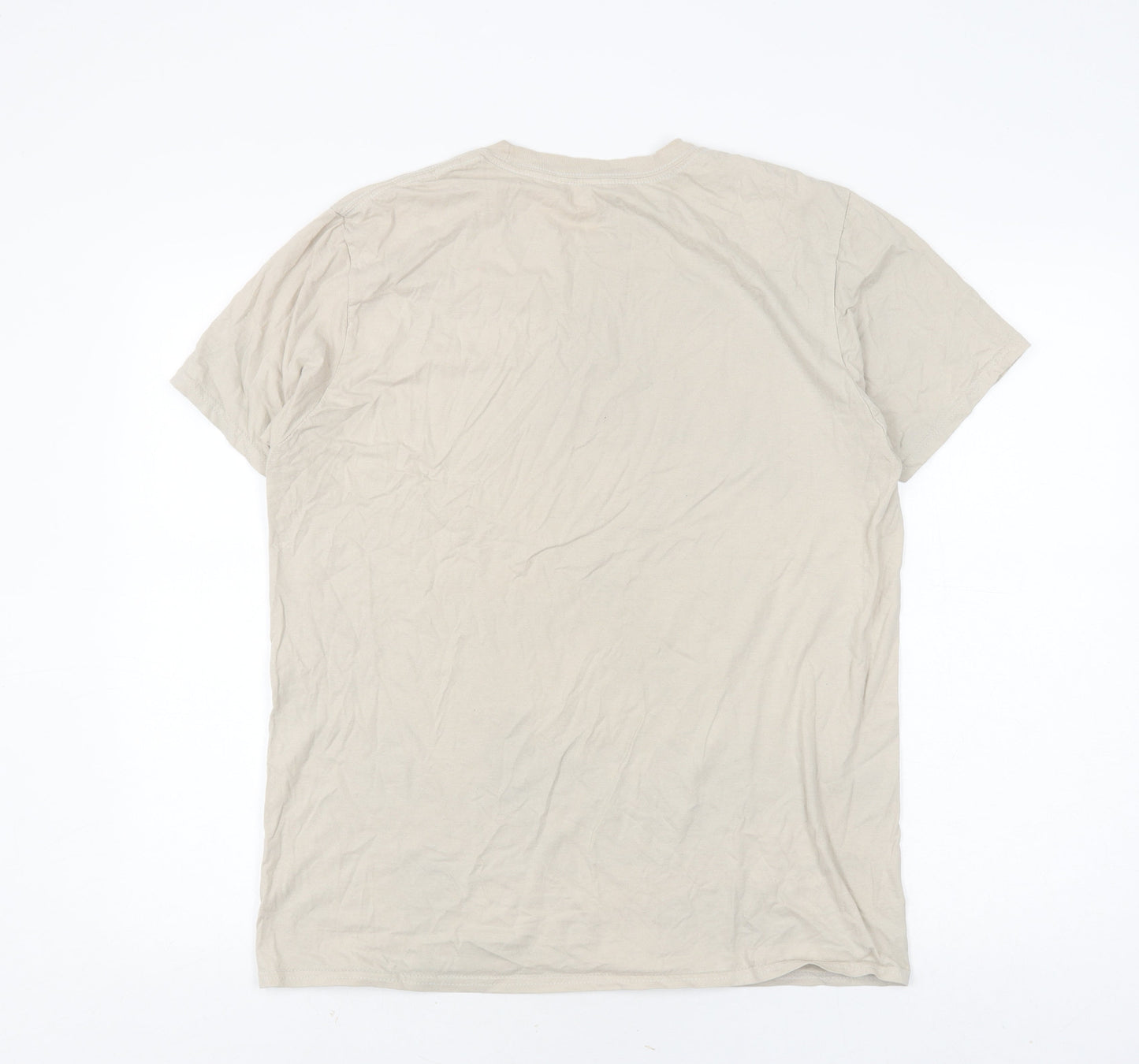Garrison Tailors Men Beige L Peaky Blinders T-Shirt