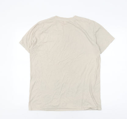 Garrison Tailors Men Beige L Peaky Blinders T-Shirt