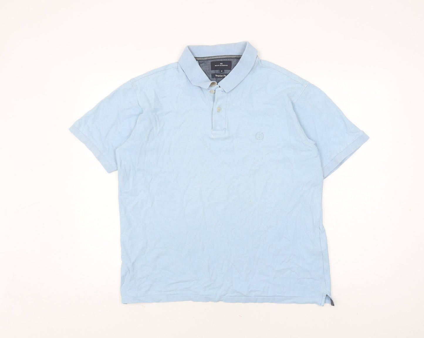Marks and Spencer Men’s Blue Regular Fit Polo M