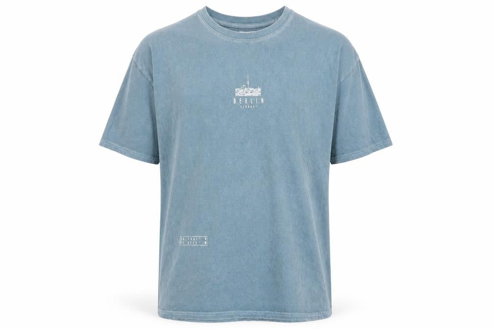Mens UK Size M Topman Blue  T-Shirt