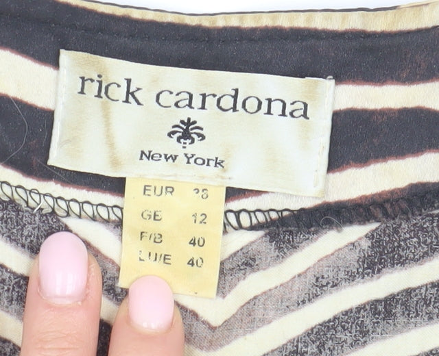 Rick Cardona Women's Multicoloured Animal Print Tunic