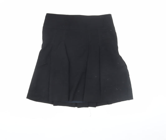 French Connection Women's Black Pleated Skirt Size 12