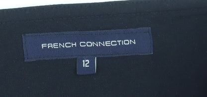 French Connection Women's Black Pleated Skirt Size 12