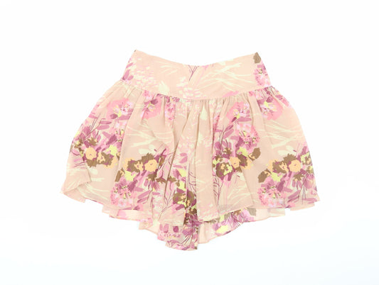 GAP Women's Multicoloured Floral Flare Skirt, Size 4