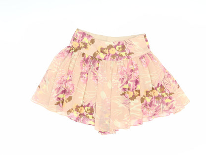 GAP Women's Multicoloured Floral Flare Skirt, Size 4