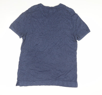 Springfield Men's Blue XL Cotton Crew Neck T-Shirt