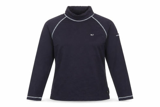 Unisex Adults UK Size M Lands' End Black Jersey T-Shirt