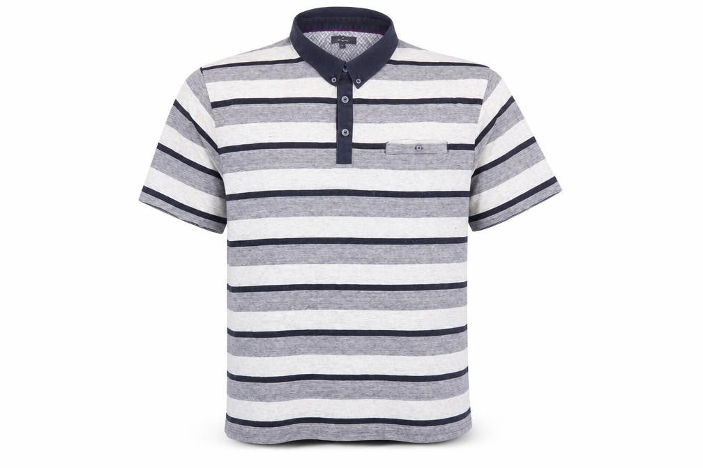 Mens UK Size XL Jeff Banks Cotton Blend Polo Shirt