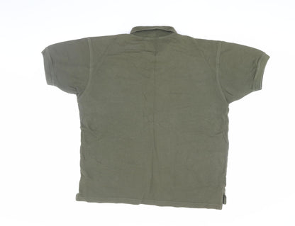 Peter Storm Men's Green Polo Shirt - Small, Casual Style