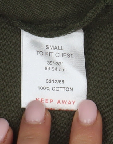 Peter Storm Men's Green Polo Shirt - Small, Casual Style