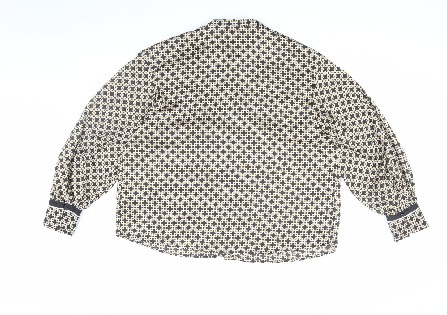 Womens UK Size 16 H&M Multicoloured Basic Blouse