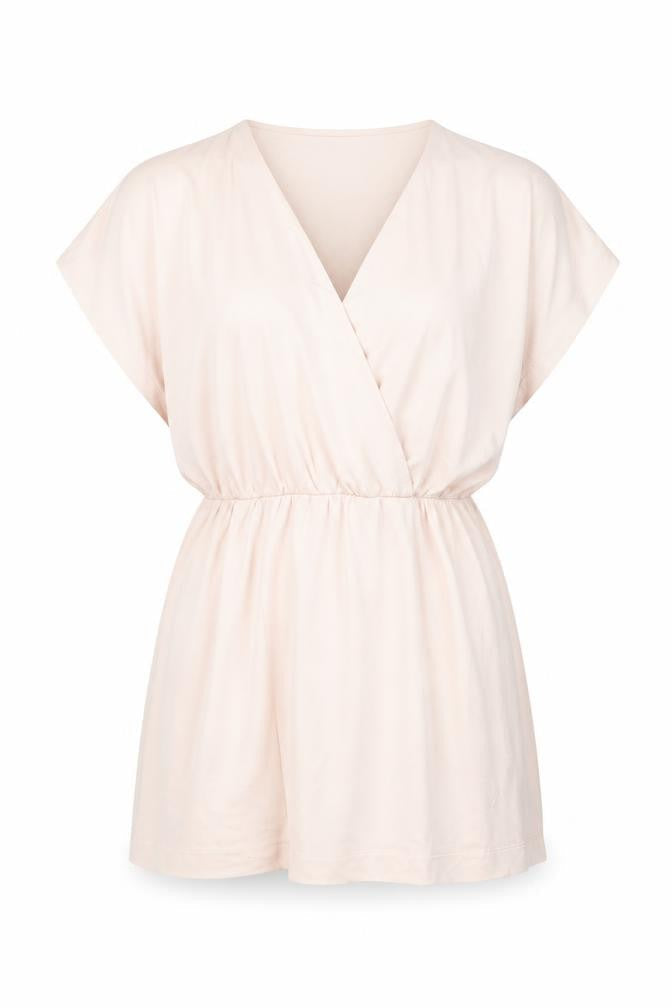 Womens UK Size M Monki Pink Wrap Blouse