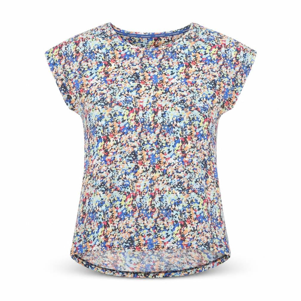 Womens UK Size 8 Marks and Spencer Multicoloured Basic T-Shirt