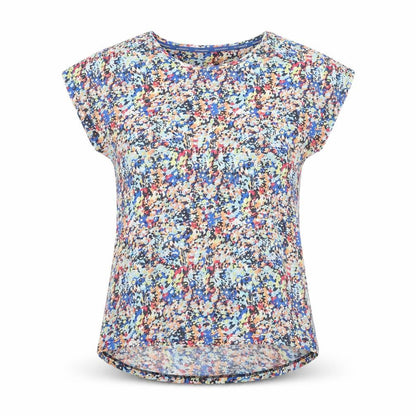 Womens UK Size 8 Marks and Spencer Multicoloured Basic T-Shirt