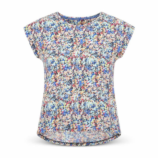 Womens UK Size 8 Marks and Spencer Multicoloured Basic T-Shirt