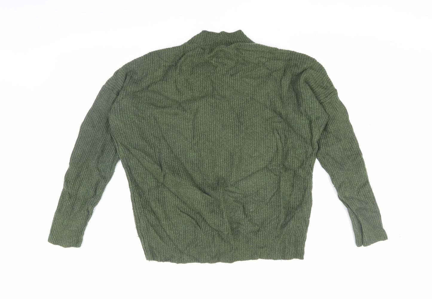 Womens UK Size 10 John Lewis Green Pullover Jumper
