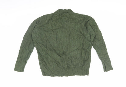 Womens UK Size 10 John Lewis Green Pullover Jumper
