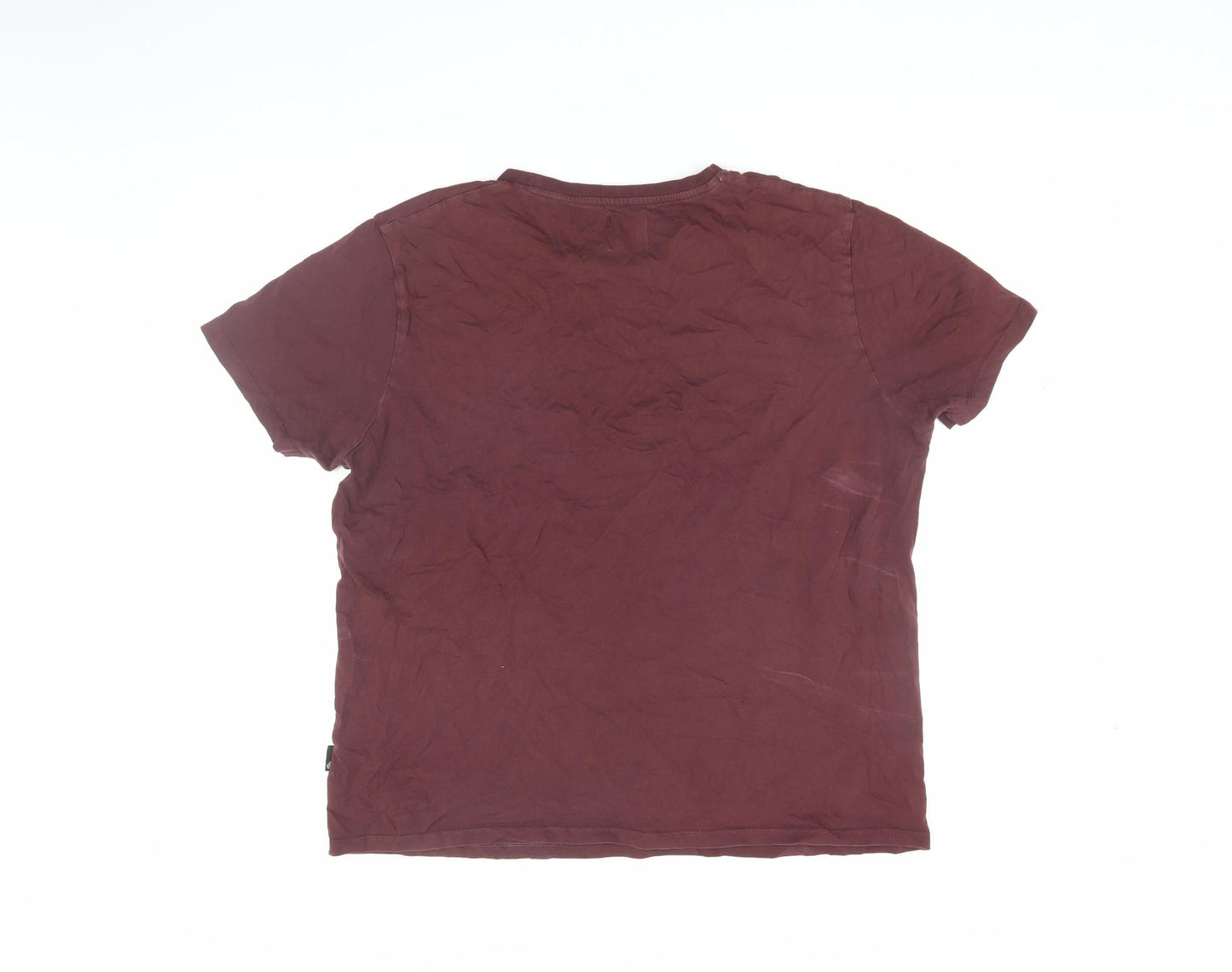 Mens UK Size L Burton Menswear Brown  T-Shirt