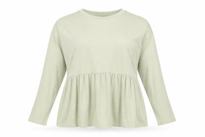 Womens UK Size 14 ASOS DESIGN Green Tunic Blouse