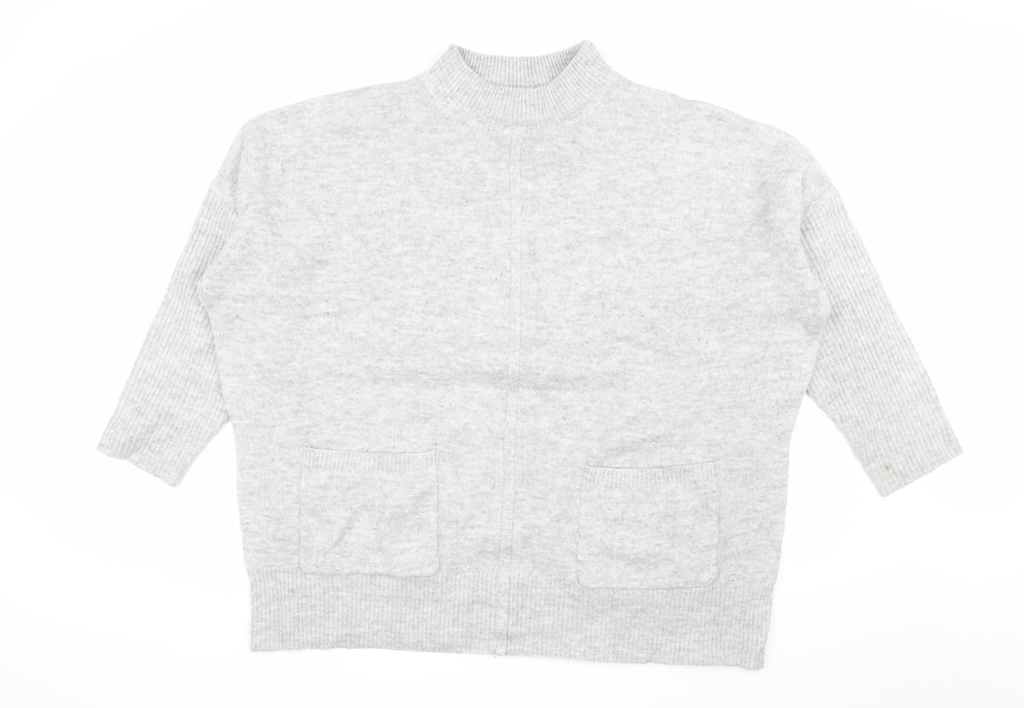 Womens UK Size XL Marks and Spencer Grey Pullover Jumper