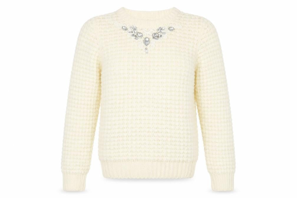 Womens UK Size 10 Dorothy Perkins Ivory Pullover Jumper