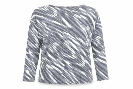 Front view of Principles Women's Multicoloured Animal Print Top, size 14