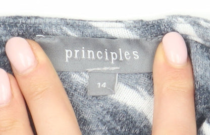 Womens UK Size 14 Principles Multicoloured  T-Shirt