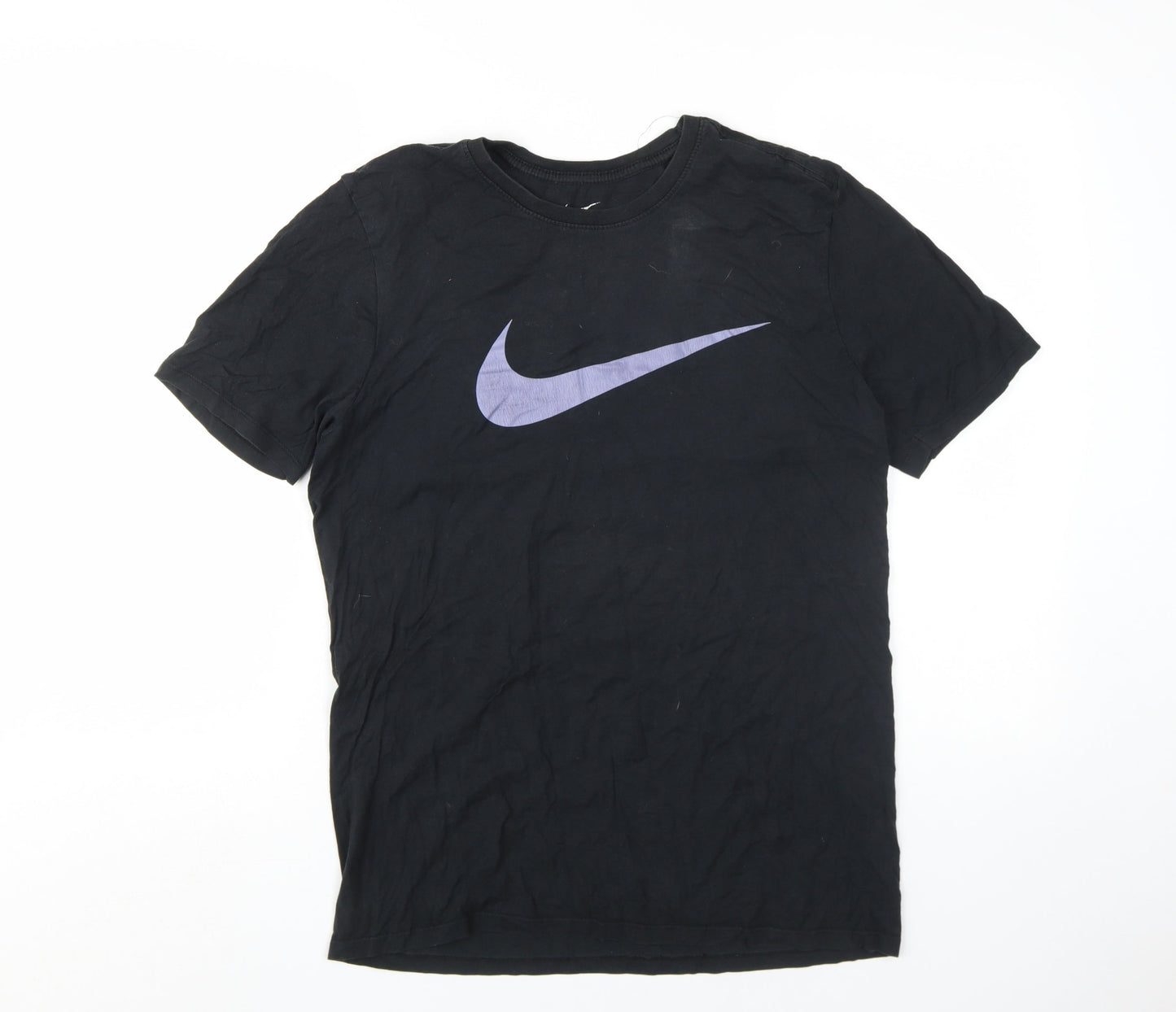Nike Men's Black Medium Crew Neck Athletic T-Shirt