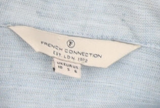French Connection Women's Blue Shirt Dress S
