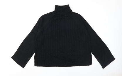 Womens UK Size 10 Threadbare Black Pullover Jumper