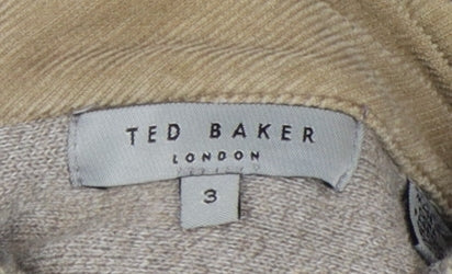 Ted Baker Men's Grey Cardigan, Size M, Wool Blend