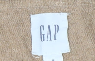 Gap Men's Beige Pullover Jumper in Medium