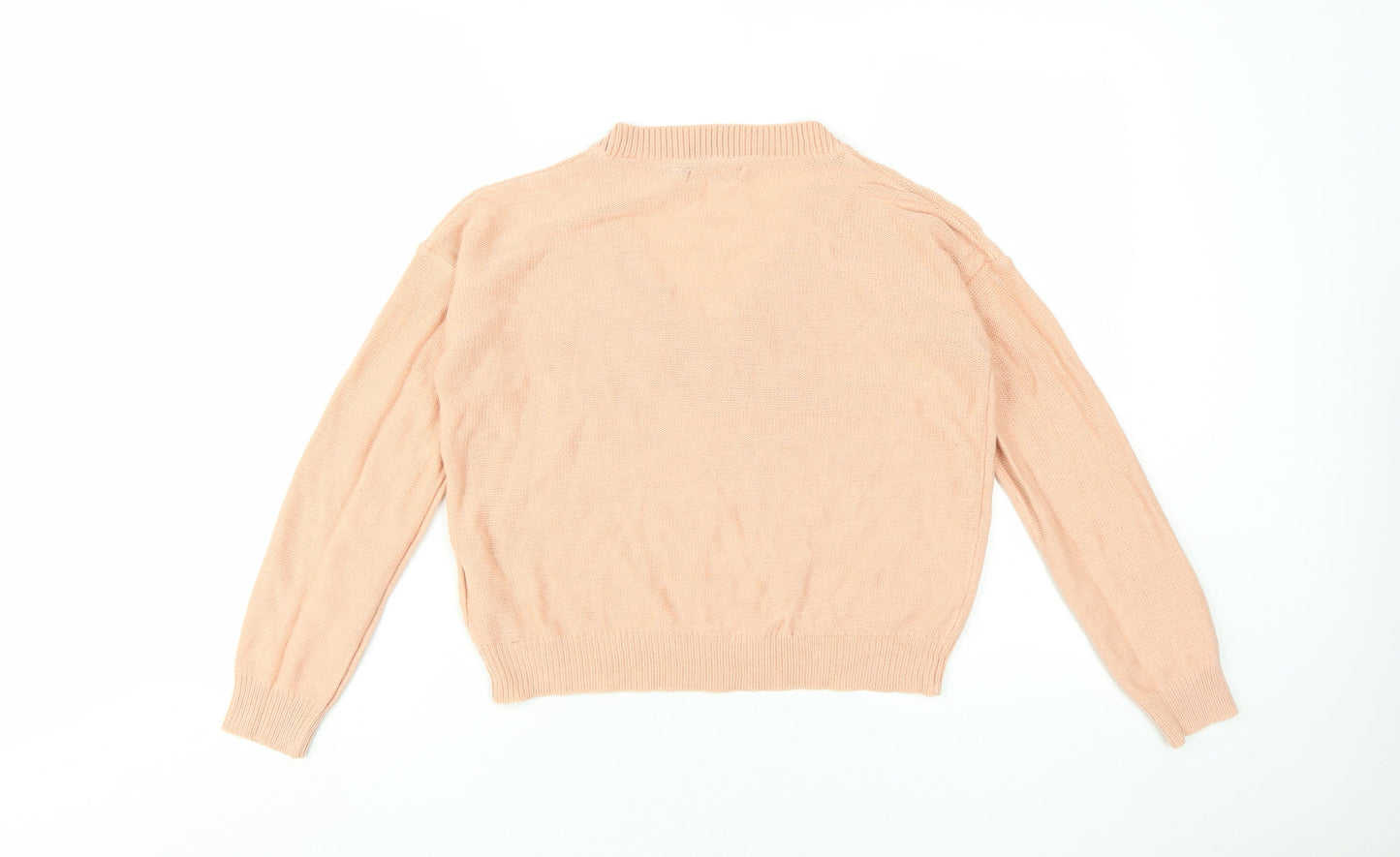 Womens UK Size XS Brave Soul Beige Pullover Jumper