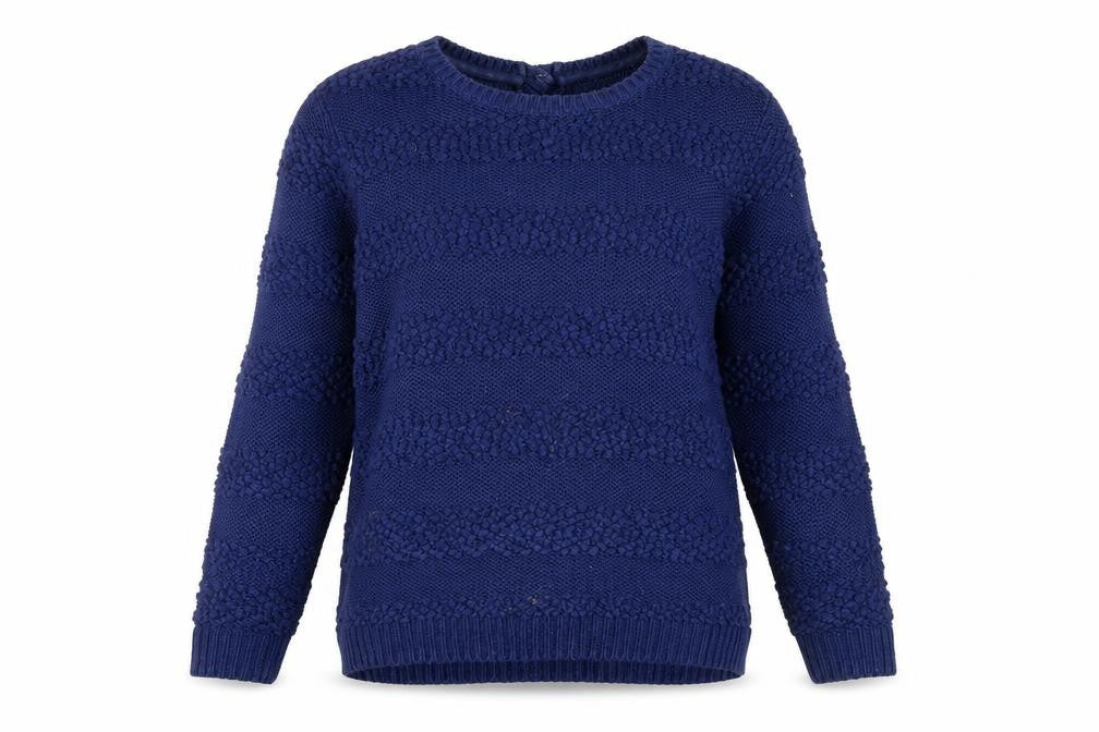 Womens UK Size S Red Herring Blue Pullover Jumper