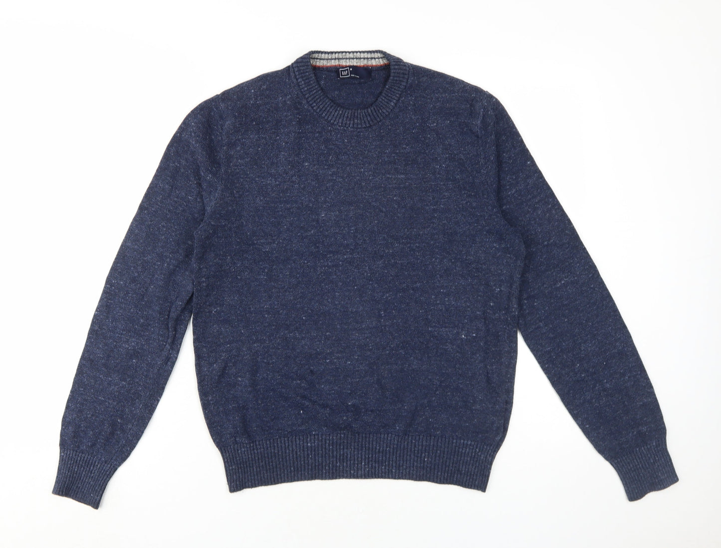 Gap Men's Blue Pullover Jumper - Medium