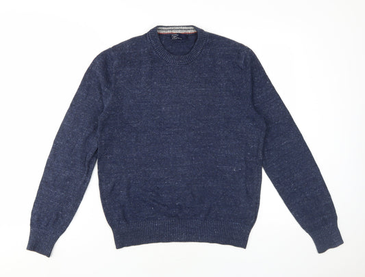 Gap Men's Blue Pullover Jumper - Medium
