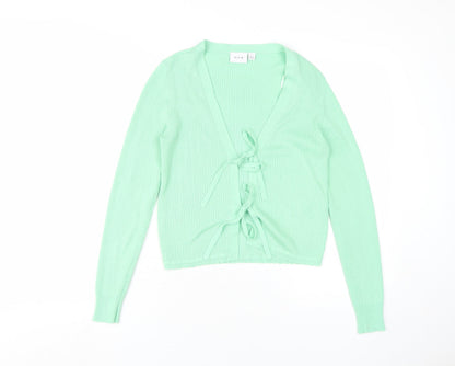 Womens UK Size S VILA Green Cardigan Jumper