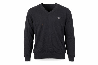 Mens UK Size M GANT Black Pullover Jumper