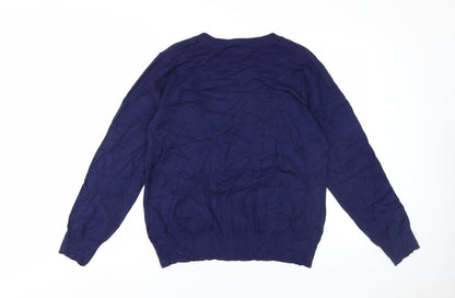 Womens UK Size L Klass Blue Pullover Jumper