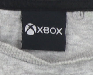 Xbox Boys Grey Long Sleeve Graphic T-Shirt - 11 Years
