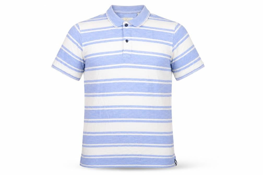 Mens UK Size L Selezione Grigio Cotton Polo Shirt