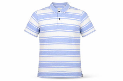 Mens UK Size L Selezione Grigio Cotton Polo Shirt